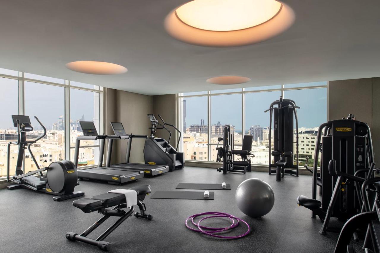 Abesq Doha Hotel And Residences, An Ihg Hotel Экстерьер фото The gym at the hotel