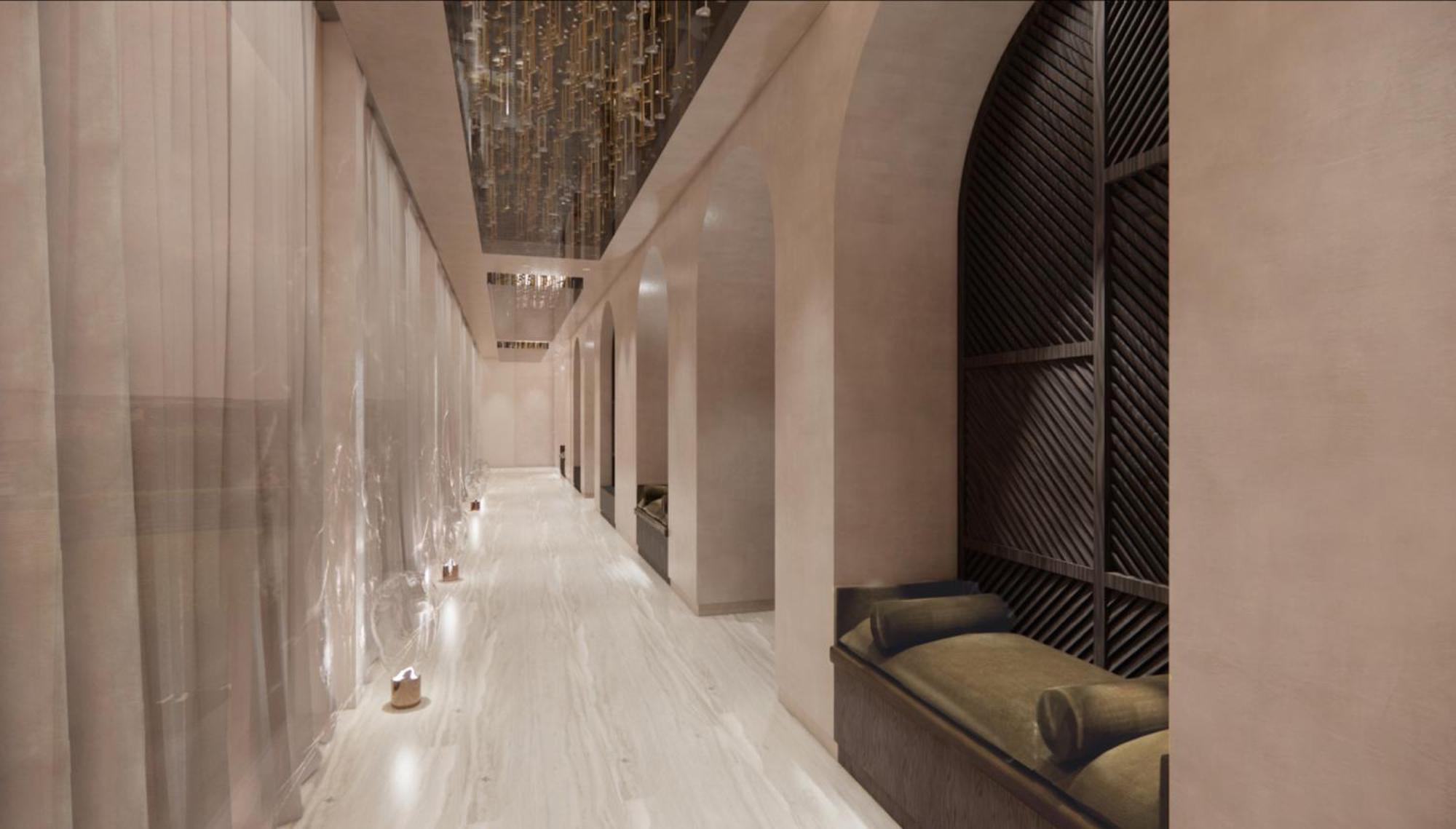 Abesq Doha Hotel And Residences, An Ihg Hotel Экстерьер фото The interior of the hotel